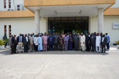 Group Photograph : ICPC Chairman, Board Members, Scretary yo the Commission and Management Staff, State Office Heads