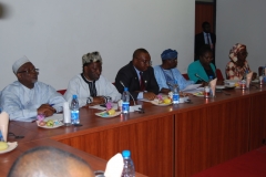 Board Members of ICPC before the Senate Committee on Drugs, Narcotics and Anti-Corruption