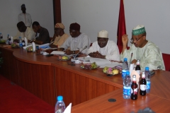 Members of Senate Committee on Drugs, Narcotics and Anti-Corruption