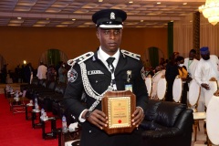 Recipient of the Public Service Integrity Award to Superintendent Daniel Itse Amah,