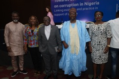 Conference organized by Chatham House, themed, “Towards Collective Action on Corruption in Nigeria: Linking Evidence and Practice in Support of Change”