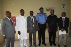 IG of Police Solomon Arase with ICPC Board Members