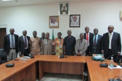 Delegation of NAFDAC in a group photograph with ICPC Team