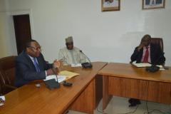Courtesy call on ICPC Chairman by Nigeria Shippers Council (NSC)