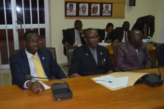 A cross-section of ICPC management staff during the courtesy visit