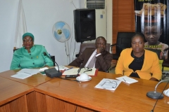 A cross-section of ICPC management staff during the visit