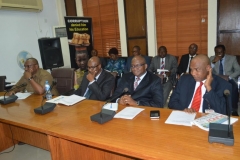 A cross-section of ICPC management staff during the courtesy visit