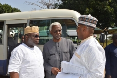 11-ICPC-Chairman-Mr.-Ekpo-Nta-middle-discussing-with-Hon.-Babajide-Akinloye-left-and-Hon.-Mohammed-Gololo-right-after-the-inspection-of-vehicles