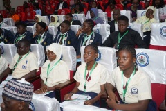 students at the event