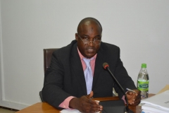 Secretary to the Commission, Dr. Musa Usman Abubakar, speaking during the handover ceremony