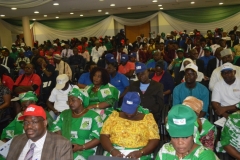 Cross-section of participants during the 2017 International Anti-Corruption Day celebrations in Abuja