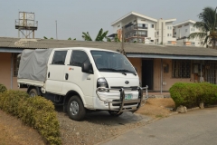 The vehicle donated by the British High Commission to ICPC Zonal Office, Lagos