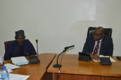 ICPC Chairman, Prof. Bolaji Owasanoye, delivering his remarks during the presentation
