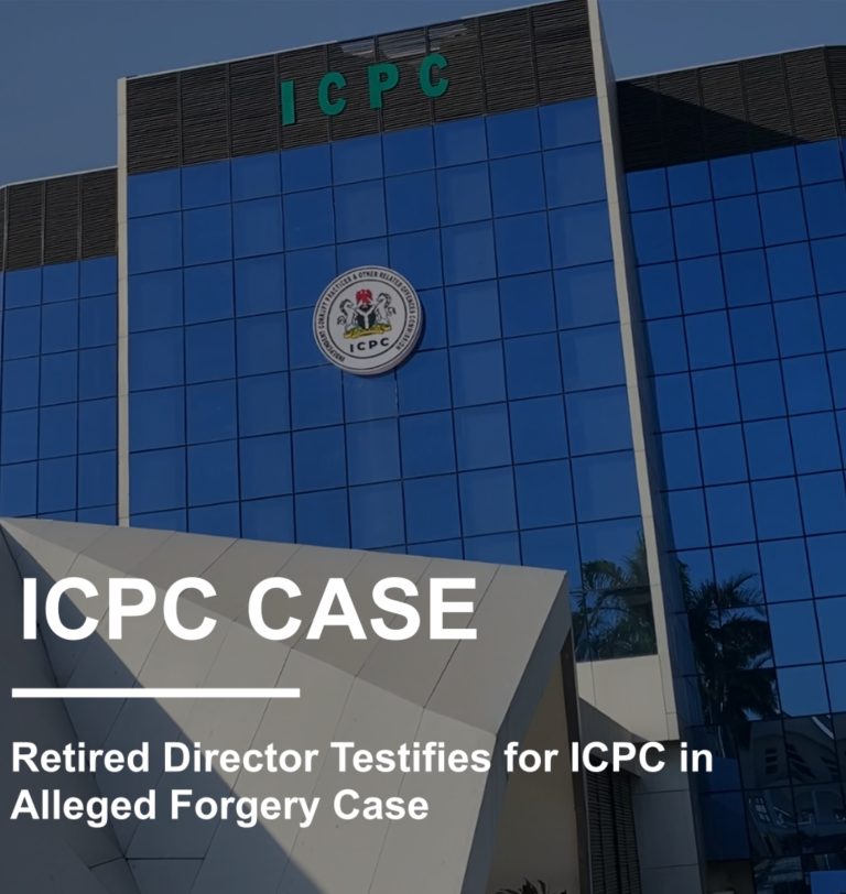 Retired Director Testifies for ICPC in Alleged Forgery Case