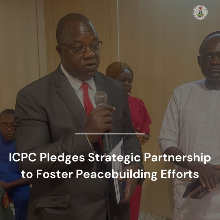 ICPC Pledges Strategic Partnership to Foster Peacebuilding Efforts