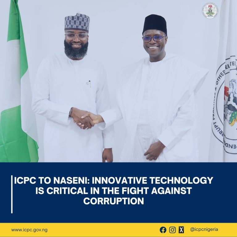 ICPC to NASENI: Innovative Technology is Critical in the Fight Against Corruption