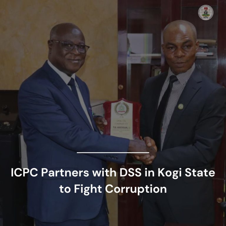 ICPC Partners with DSS in Kogi State to Fight Corruption