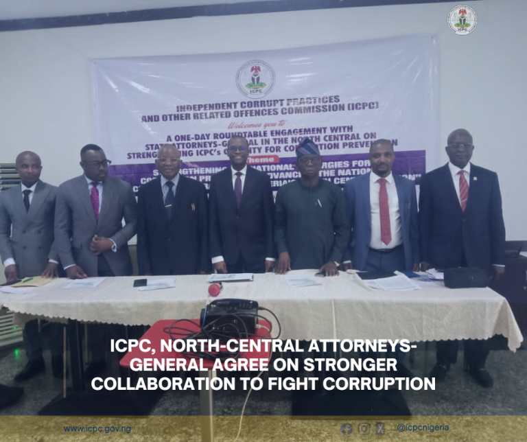 ICPC, NORTH-CENTRAL ATTORNEYS-GENERAL AGREE ON STRONGER COLLABORATION TO FIGHT CORRUPTION