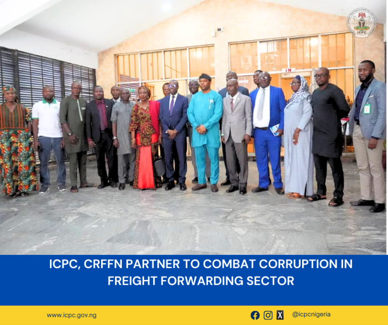 ICPC, CRFFN Partner to Combat Corruption in Freight Forwarding Sector