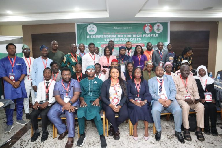 ICPC Champions Youth Alliance in Anti-Corruption Fight at HEDA Compendium Launch