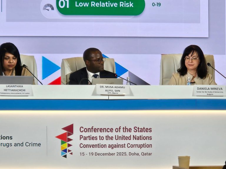 ICPC Chairman Calls for Stronger Sub-National Anti-Corruption Systems at UN Convention in Doha