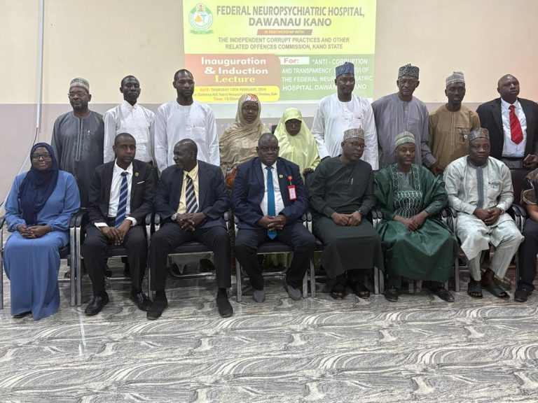 ICPC KANO ESTABLISHES ACTU AT FEDERAL NEUROPSYCHIATRIC HOSPITAL; A NEW FRONT IN WAR ON INSTITUTIONAL CORRUPTION