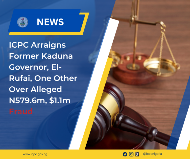 ICPC Arraigns Former Kaduna Governor, El-Rufai, One Other Over Alleged N579.6m, $1.1m Fraud