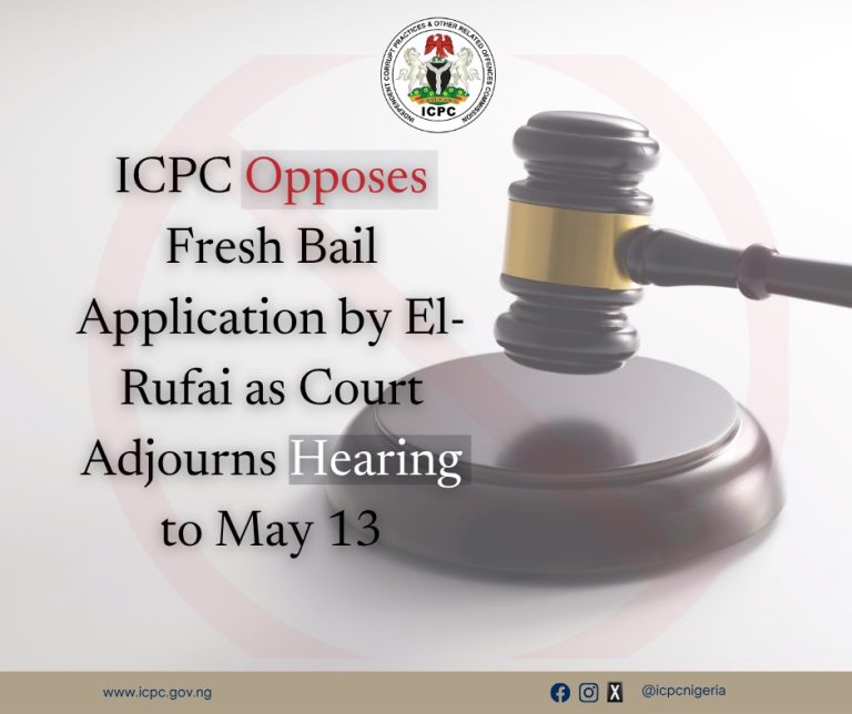 ICPC Opposes Fresh Bail Application by El-Rufai as Court Adjourns Hearing to May 13