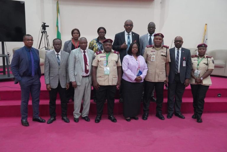 FRSC Holds Road Safety Awareness Programme for ICPC Management and Staff